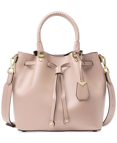 michael kors bucket bag pink|michael kors blakely bucket bag.